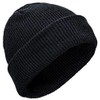 Elbe Merino Knitted Beanie, black