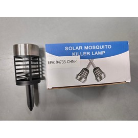 Solar Mosquito Zapper Outdoor Mosquito Repellent Outdoor,Mosquito Trap Used to Repel Gnat Small Flying Insect,Waterproof Bug Zapper for Outside,Solar Fly Zapper for Yard Garden Farm