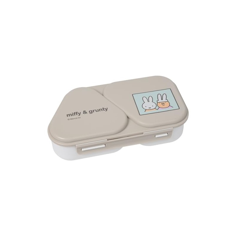 Kutsuwa MF841 Miffy & Grunty Rice Ball Side Dish Case,