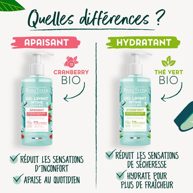 Organic Moisturising Intimate Gel 500 ml