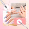 LIKENNY Rhinestone Picking Pen Nail Dot Pen Set of 2