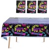 3pcs 80s 90s Birthday Party Set Supplier, Black Old Style