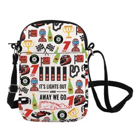 Racing Car Merchandise Racing Inspire Crossbody Bag Racing Aesthetic Gift Qualifying Day Gift(WE GO CB)