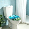 Adesivo per sedile del WC, autoadesivo, impermeabile, in PVC