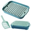 Rabbit Toilet with Shovel, Rabbit Litter Tray Small Cat Litter