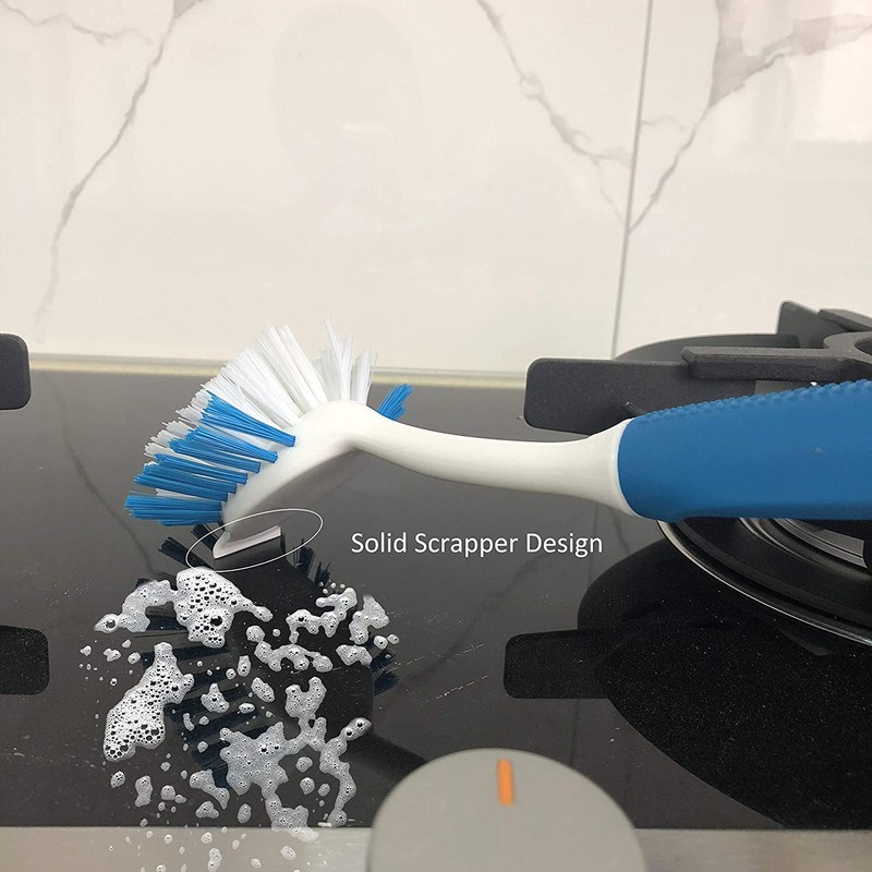 Dish Brush, Scrubbing Brush for Pans Pots Kitchen Sink washing