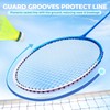 HIRALIY Badminton Rackets Set for Backyards, Lightweight Badminton Set of