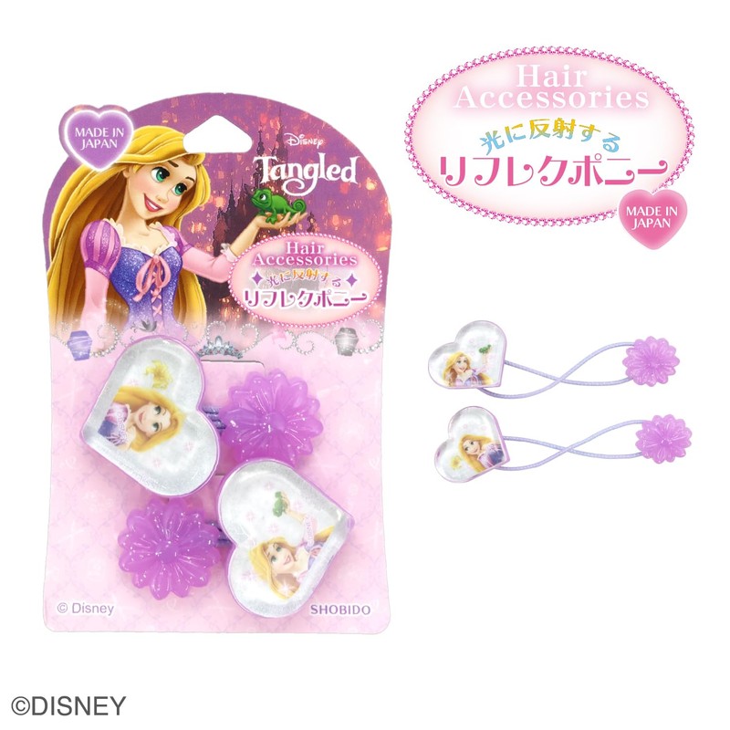 shobido 粧美堂 ディズニー リフレクヘアポニー ハート型 < ラプンツェル > DN41184