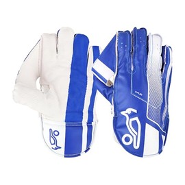 Kookaburra SC 4.1 Wicket Keeping Glove, Size Junior, Blue/White, Blue/White