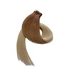 Real Human Hair Tape in Quality Ombre Extensions 2 Tones