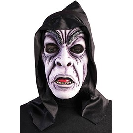 Bristol Novelty BM510 Hooded Zombie Ghoul Mask (One Size)