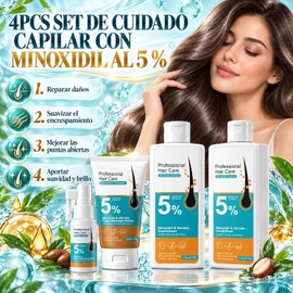 4PCS Profesional para el Cuidado del Cabello