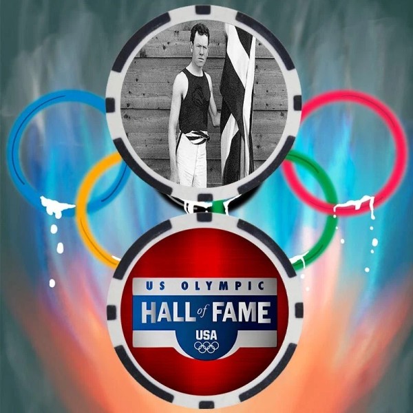 Olympics James Brendan Connolly Track & Field Olympian Collectible Poker