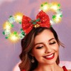 Reaky Christmas Headbands, Christmas Headpieces, Hair Accessories for Women (Green,