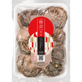 Sugimoto Shoten Takachiho-go Shiitake Mushrooms Large Middle Leaves 2.4 oz (70 g) [Shiitake Mushroom Cooking Recipe Included]