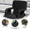 Flash Furniture Malta Portable Stadium Seats for Bleachers or Benches,