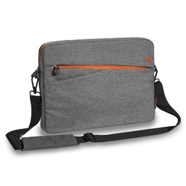 Pedea Fashion Tablet PC Case for 12.9 Inches (32, 8 cm) with Accessory Compartment Grey/Orange