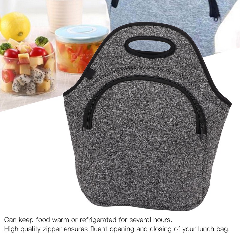 Multifunctional Neoprene Lunch Tote Bag Portable Outdoor Thermal Picnic Bag