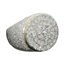 18k gold-plated color separation men's ring full diamond micro inlaid zircon ring (8)