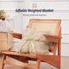Weighted Blanket for Adult 60"x80" 15lbs Soft Long Plush Queen