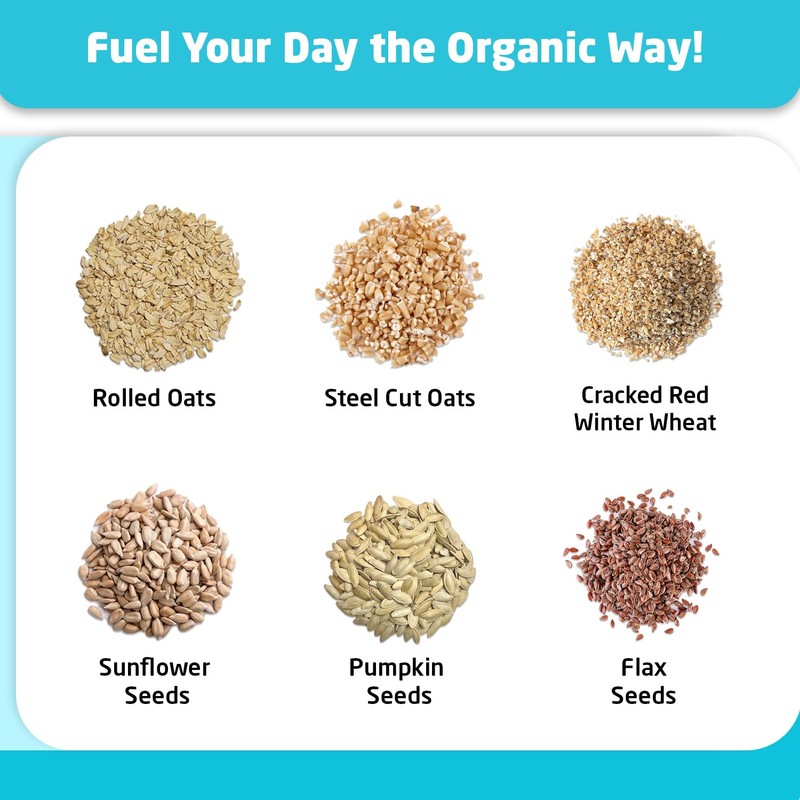 Farm to Table Foods Ultimate Organic Whole Grain Oatmeal –
