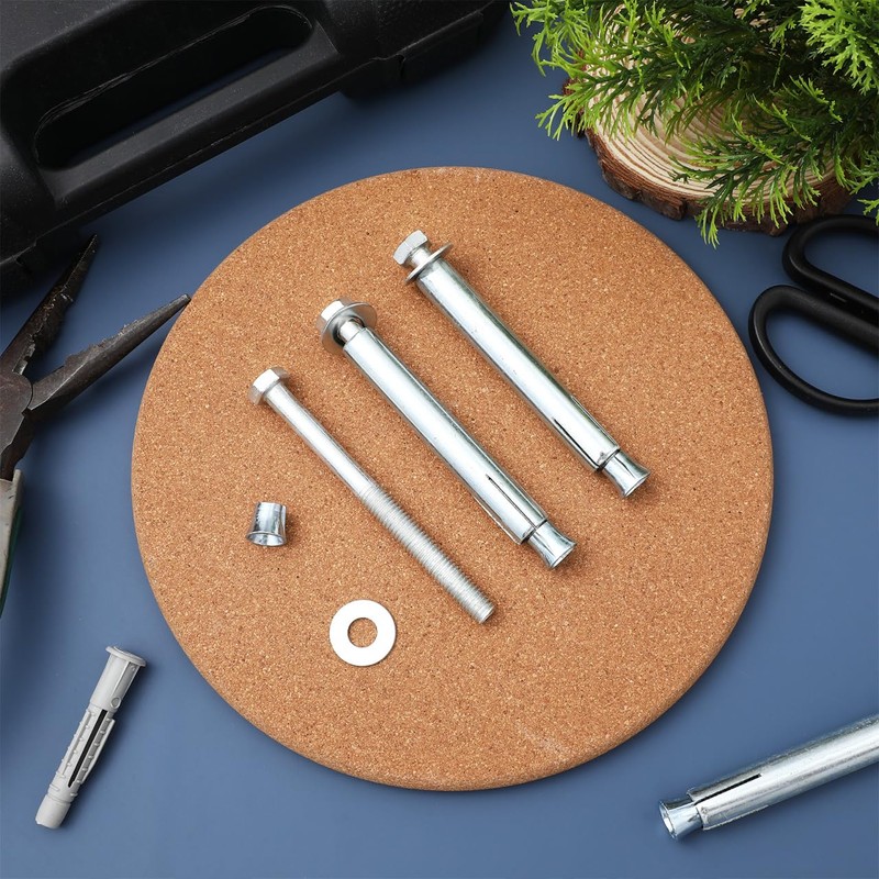 CORHAD Driveway Bolt Expansion Screws for Speed Bump Installation Concrete