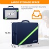 Noiposi Document Organizer with 5200℉ Heat Insulated,Waterproof and Fireproof Document
