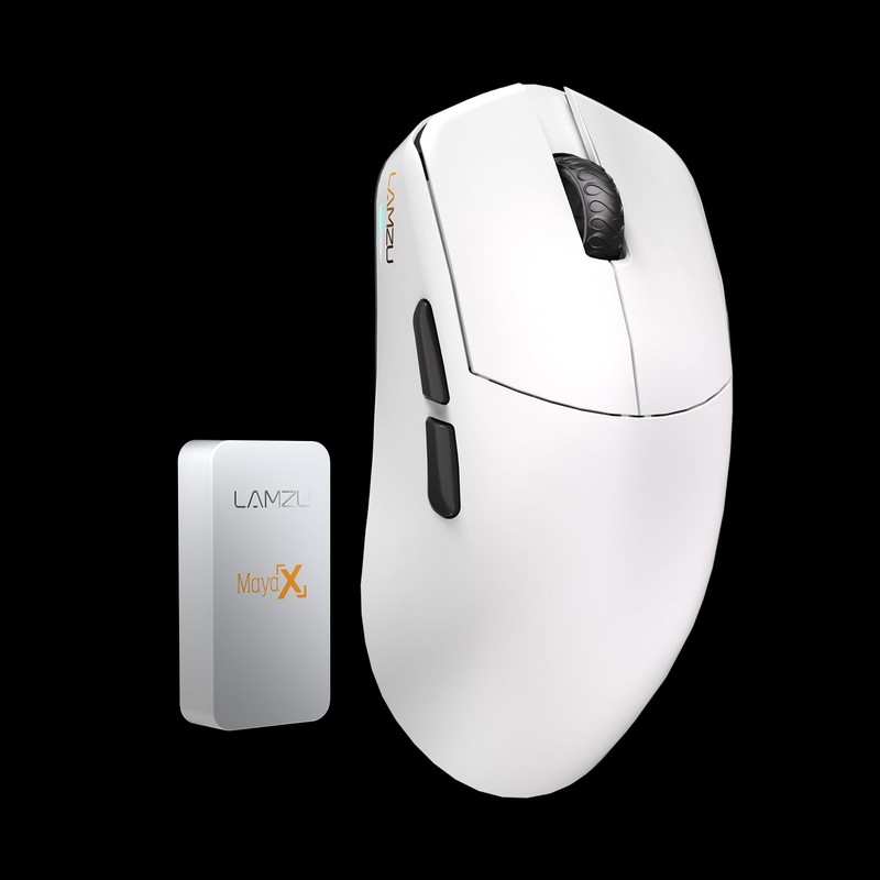 Lamzu Maya X Wireless Gaming Mouse, Ultra Lightweight 47g, Optical