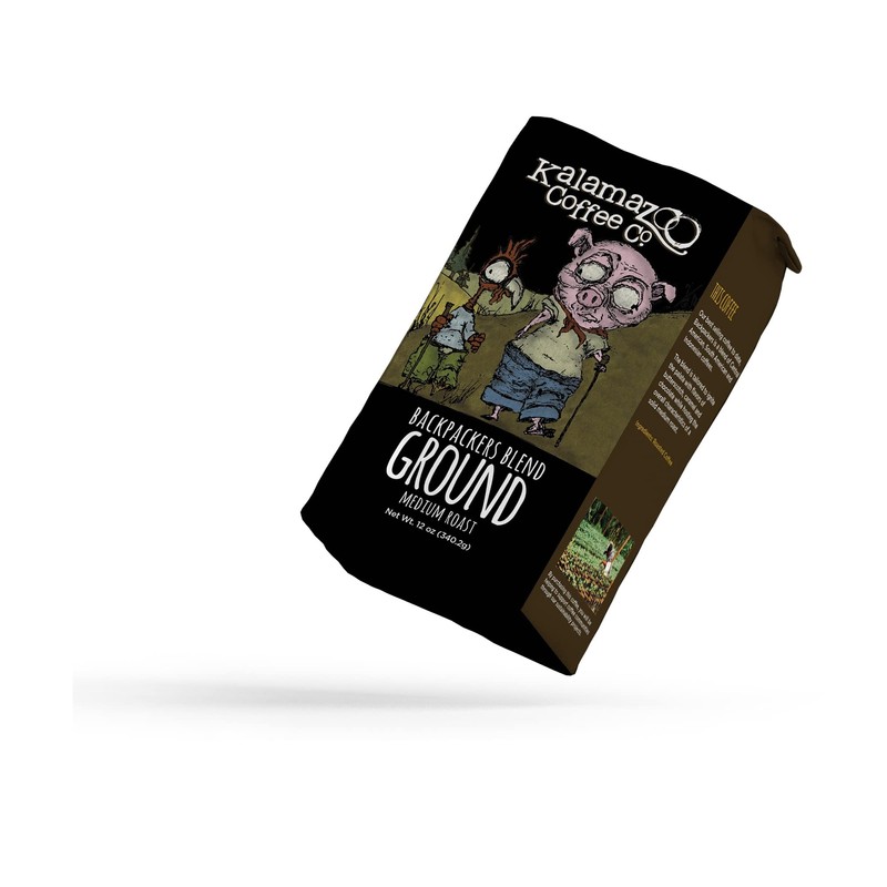 KALAMAZOO COFFEE COMPANY Backpackers Blend Ground Coffee - Medium Roast