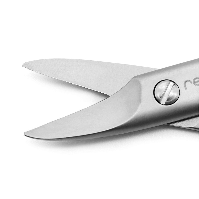 Remos toenail scissors in beak shape, made of stainless steel,
