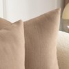 MANDIOO Pack of 2 Chenille Throw Pillow Covers Elegant Design