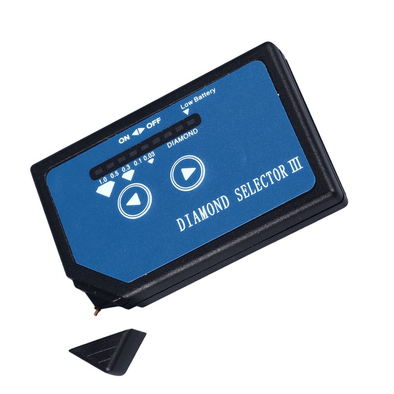 Diamond Tester Tool Metal Alarm Function LED Indicator Sound Remind