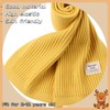 Peecabe Winter Little Kids Scarf Soft Warm Girls Knitted Scarf