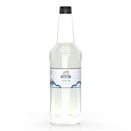 Lemon Lime Dye Free Cane Sugar Snow Cone and Shaved Ice Flavor Syrup | 32oz | Ready To Use
