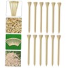 Kisangel 300pcs Golf Tees Wooden Golf Holders for Optimal Training