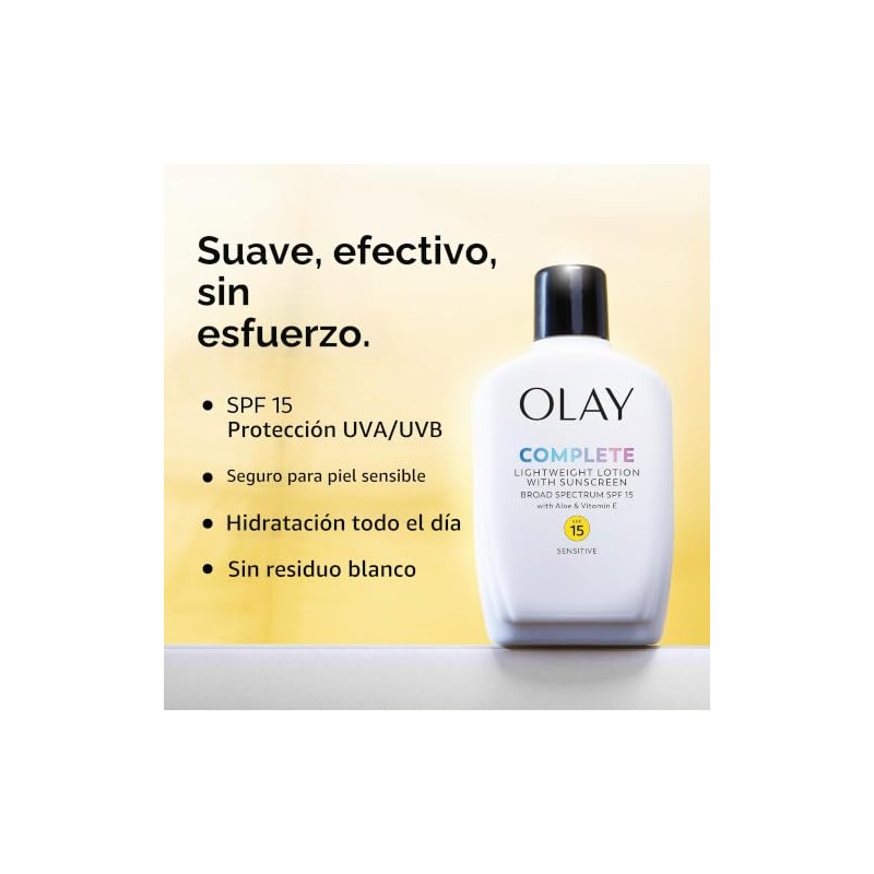 Face Moisturizer by Olay, Complete All Day Moisturizer With Sunscreen