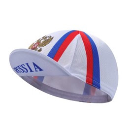 BikingBros MTB Russia Cycling Cap - Polyester Road Cycling Hat-Under Helmet - Cycling Helmet Liner Breathable&Sweat Uptake