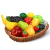 14-Pack Artificial Fruit Decor, Realistic Fake Fruits for Table Centerpiece