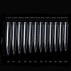 Mwoot Pack of 120 Extra Long False Nail Tips, Sharp