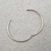 925 Sterling Silver Hoop Earrings - Small Thin Handcrafted -