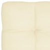 FAMIROSA Pallet Sofa Cushions 5 pcs Cream