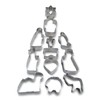 Nativity Story Set of 12 Stainless Steel Cookie Cutter Set