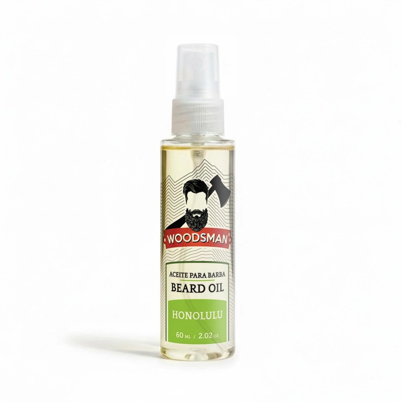Woodsman - Aceite Para Barba y Bigote 60 ml. (Honolulu)