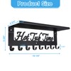 Towel Rack for Hot Tub with Shelf Bathroom Towel Holder