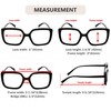 Eyekepper Reading Glasses for Women 4-Pack Large Frame Readers Eyeglasses