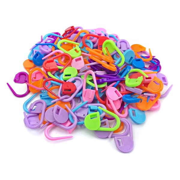 Faden & Nadel Knitting Accessories: 100 x Stitch Markers (Row