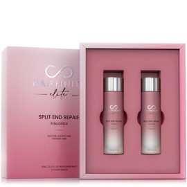 Hairfinity SPLIT END REPAIR Power Shot Duo with Fenugreek | Ultimate Solution for Damaged Hair | Add to Your Shampoo and Conditioner for Custom Haircare