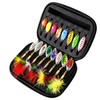 Trout Spoon Set, Artificial Bait Spinner Blinker Set, Fishing Bait