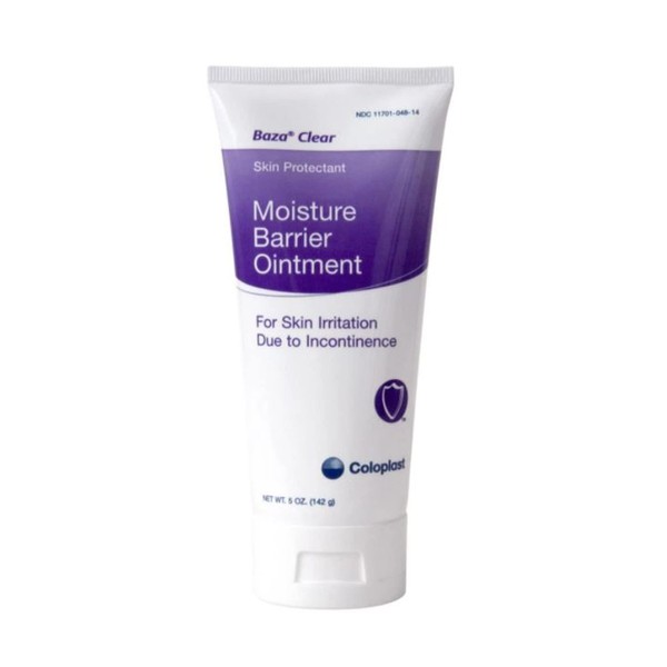 BAZA Clear (Formally PERI-Care) Moisture Barrier Ointment. Provides Protection Against Urine & FECE