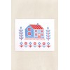 DMC Cross Stitch Kit Folk Cottage by Jo Aston -